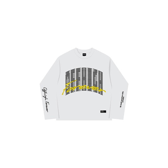 OFFHIGH DAILY HABITS WHITE LONGSLEEVE