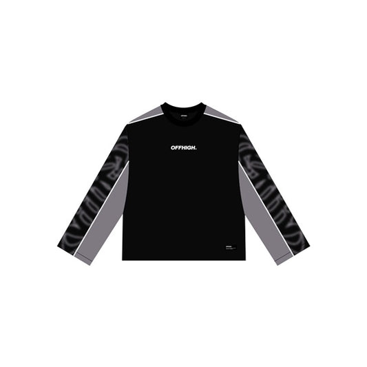OFFHIGH MAXIMAL BLACK LONGSLEEVE JERSEY