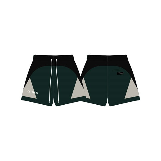 OFFHIGH OXY GREEN MESH SHORT