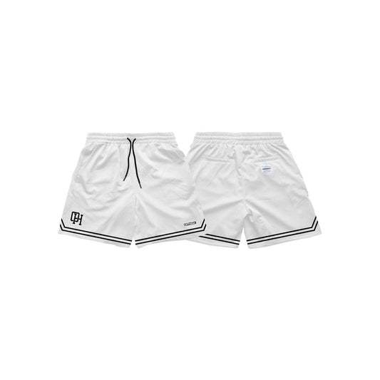 OFFHIGH UNFUSSY WHITE MESH SHORT