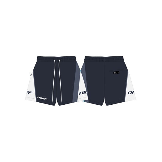 OFFHIGH CORE NAVY BLUE MESH SHORT