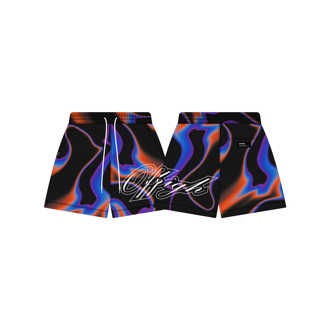 OFFHIGH FIERCE MULTI COLORS MESH SHORTS