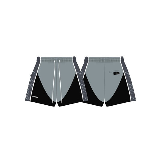 OFFHIGH GROUND GRAY MESH SHORT