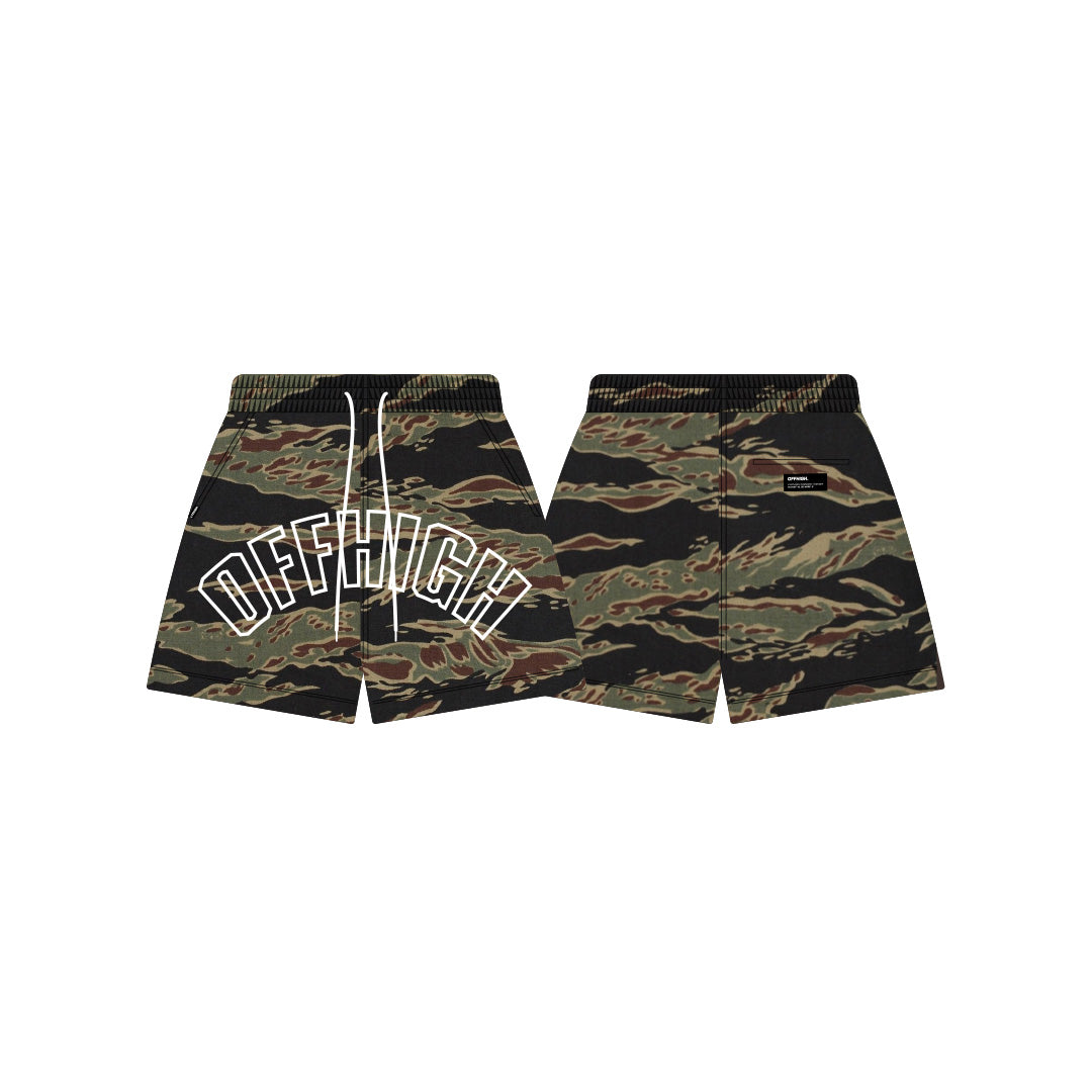 OFFHIGH UNIT CAMOUFLAGE MESH SHORTS