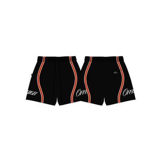 OFFHIGH UPWARD BLACK MESH SHORT