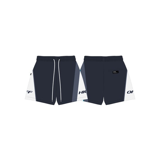 OFFHIGH CORE NAVY BLUE MESH SHORT