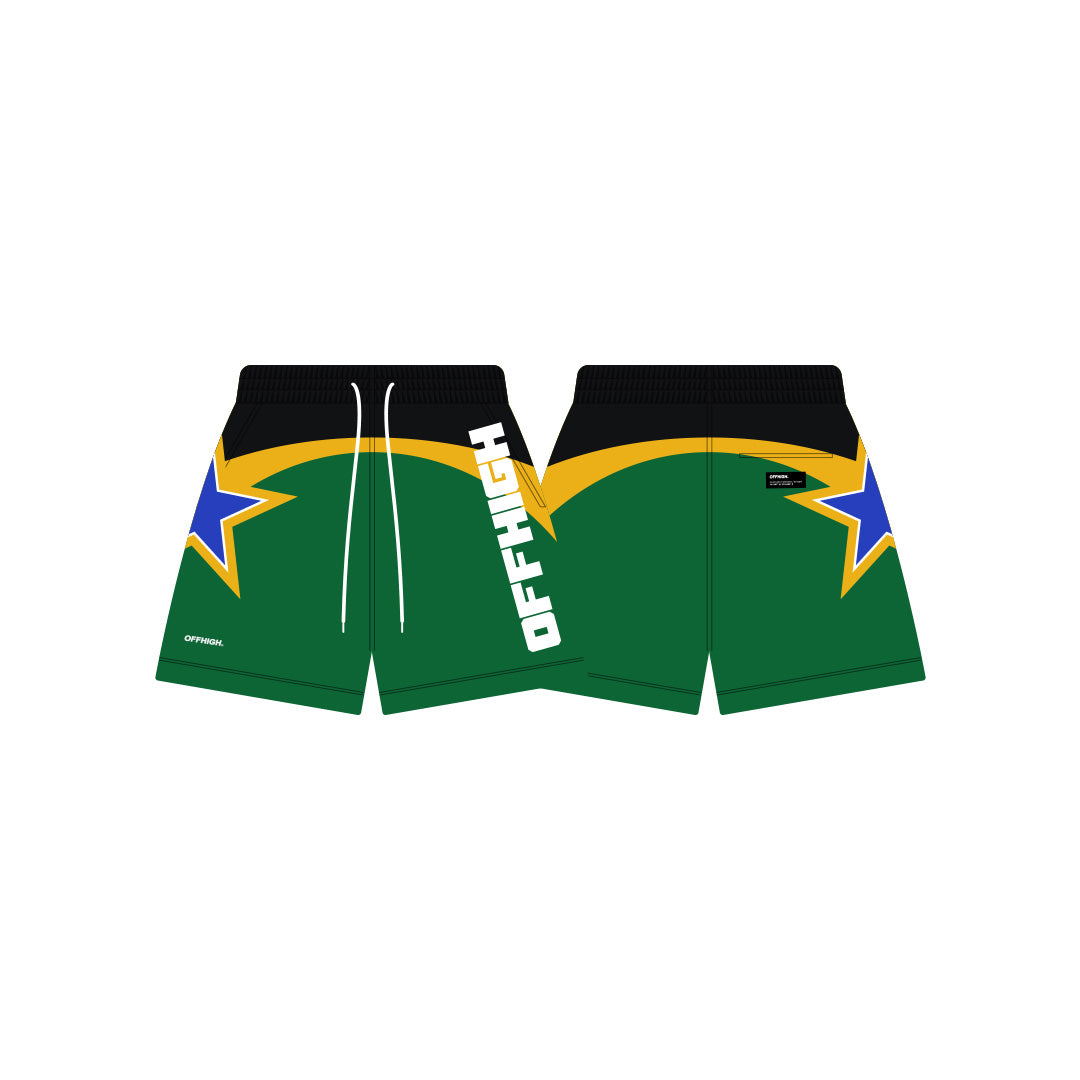 OFFHIGH BRAZ GREEN MESH SHORT