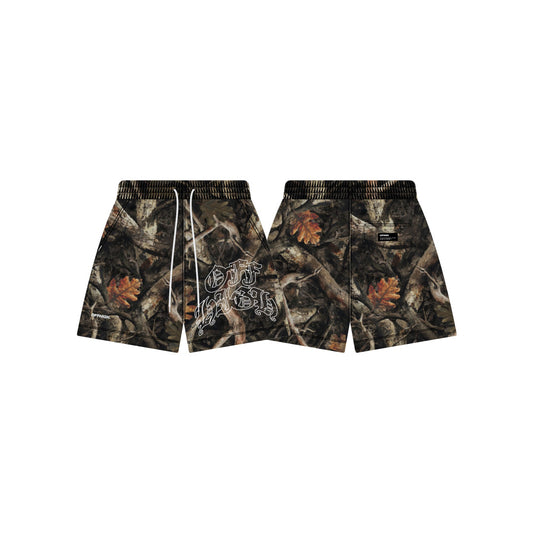 OFFHIGH TIMBER REAL TREE MESH SHORT