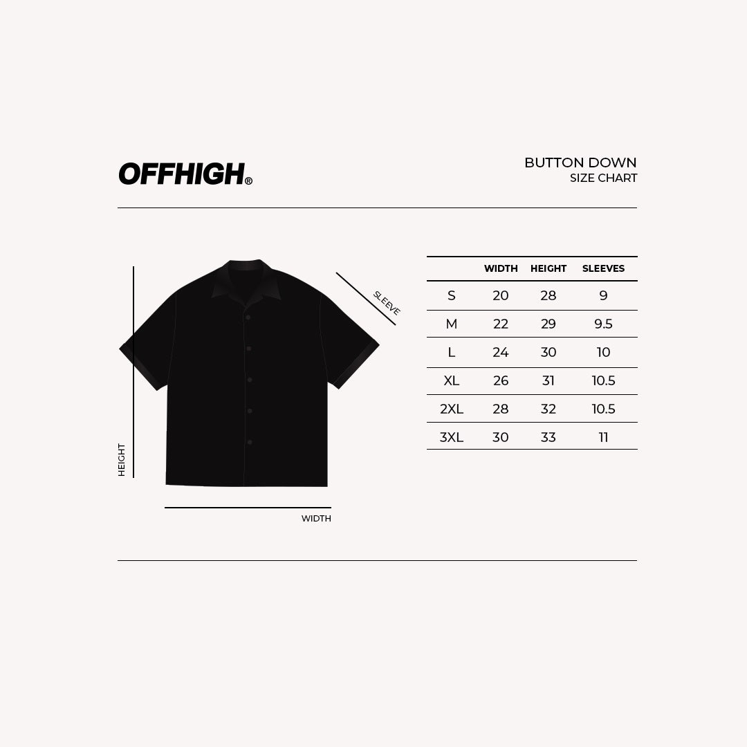 OFFHIGH RADIANT BLACK POLO