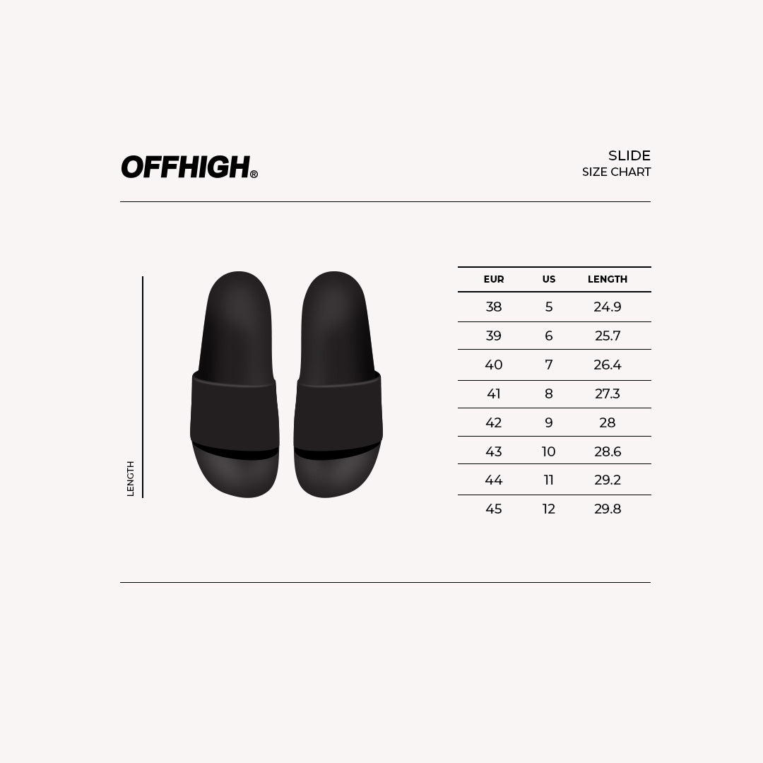 OFFHIGH BEYOND BLACK SLIDES