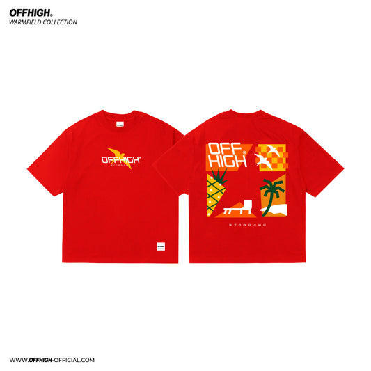 OFFHIGH STARDAWG RED TSHIRT