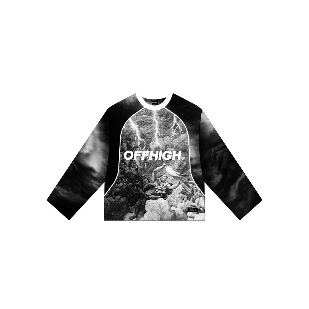 OFFHIGH LIGHT & SHADOW LONGSLEEVE