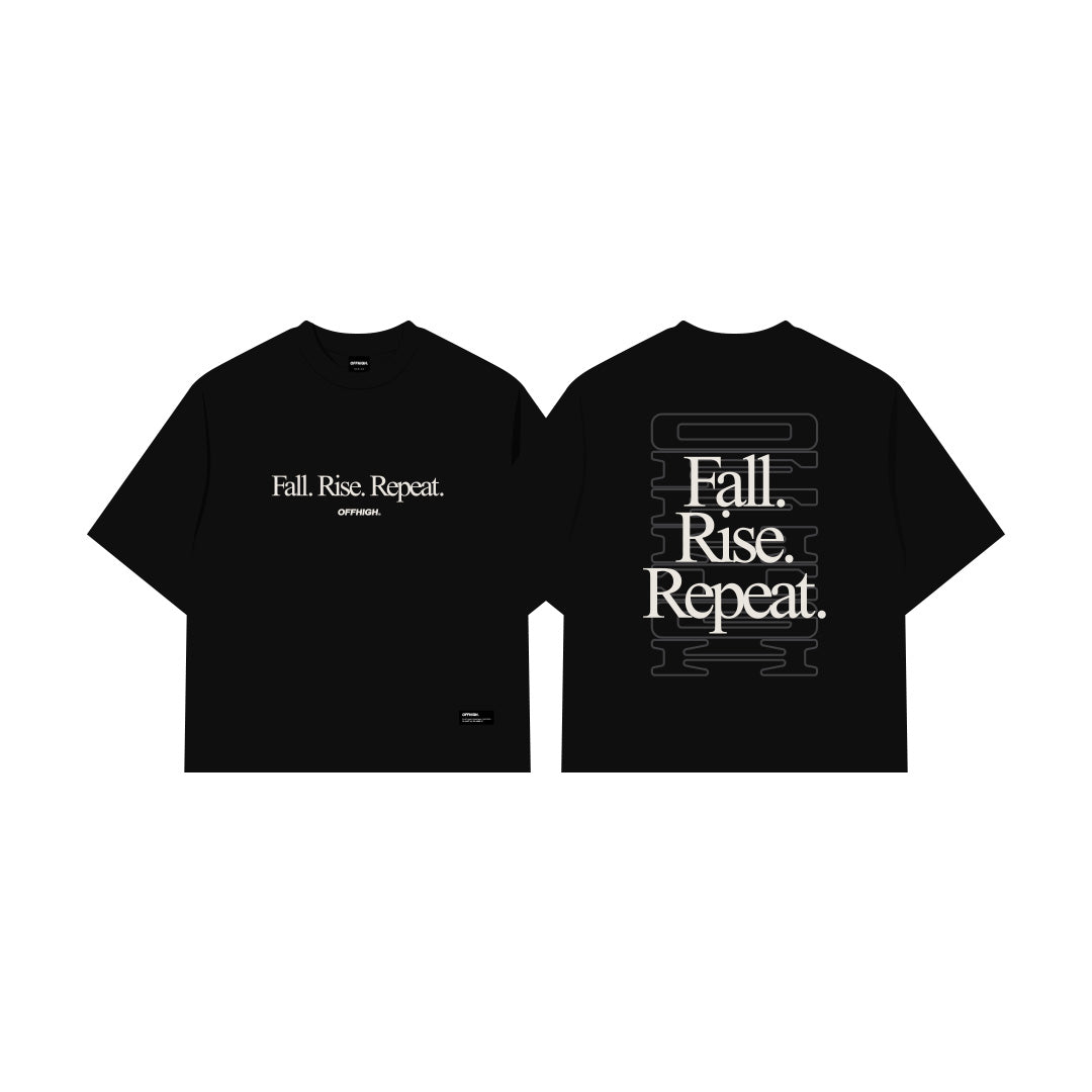 OFFHIGH F.R.R BLACK TSHIRT
