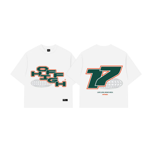 OFFHIGH HEAD HIGH  WHITE TSHIRT
