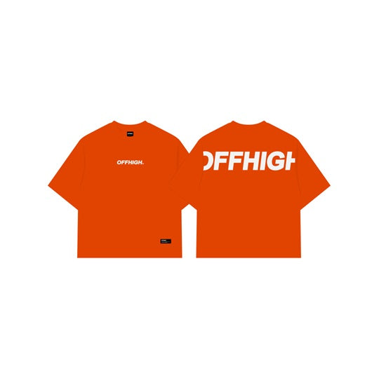 OFFHIGH BIG LOGO ORANGE TSHIRT