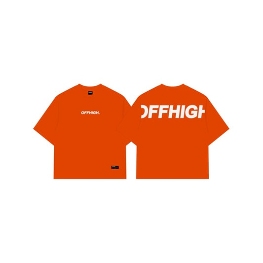 OFFHIGH BIG LOGO ORANGE TSHIRT