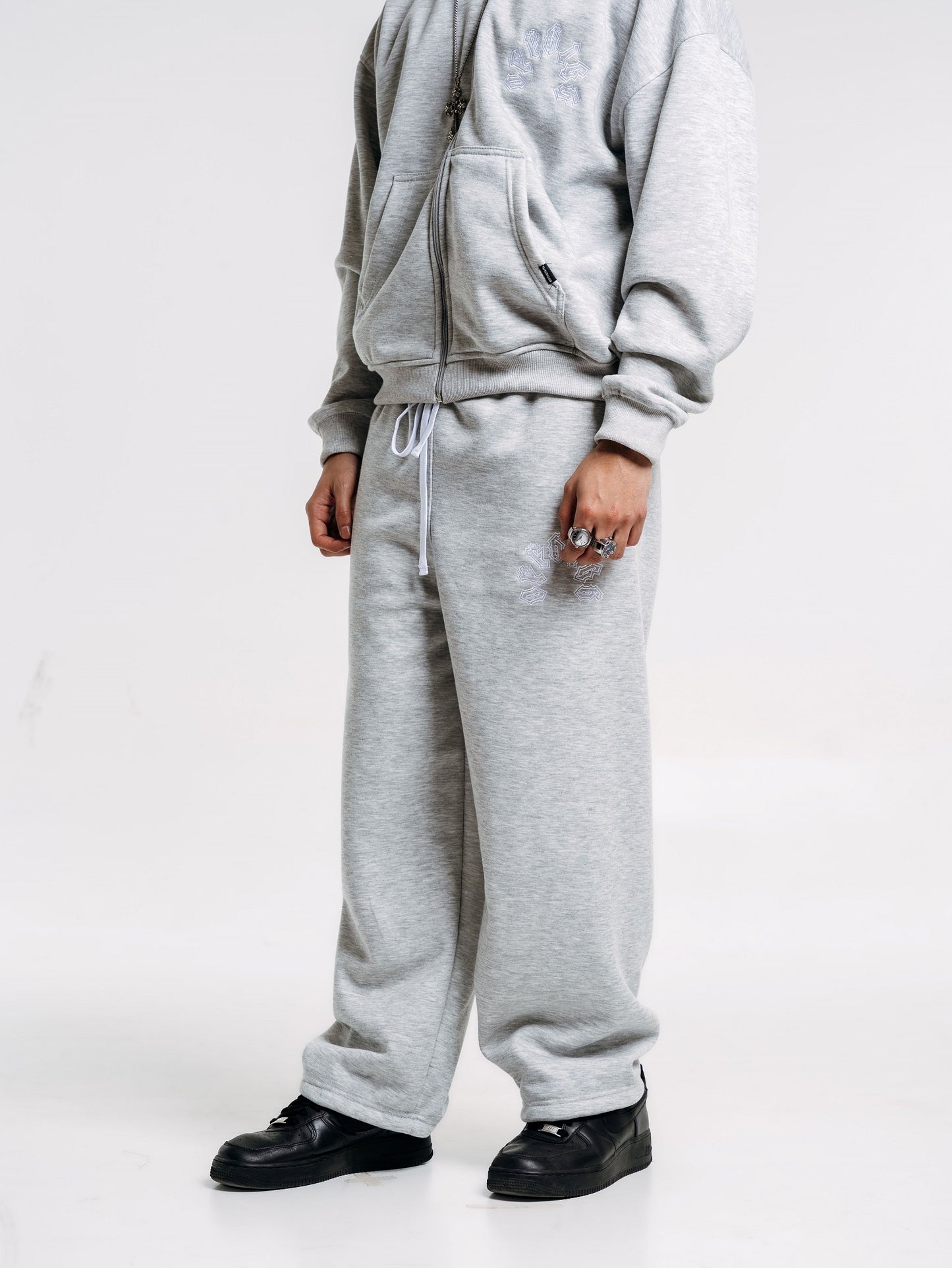 OFFHIGH CONVEX GREY SWEAT PANTS