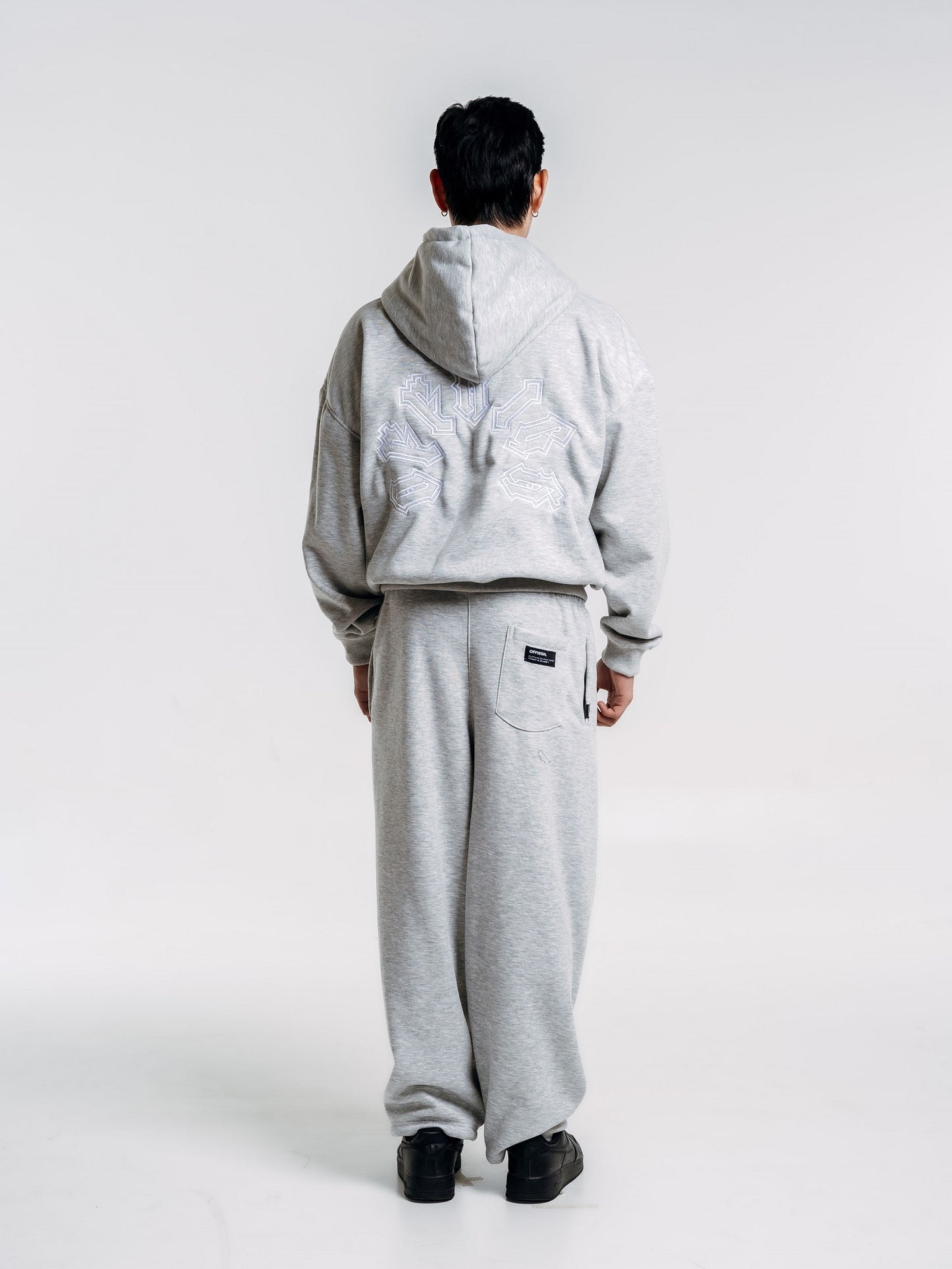OFFHIGH CONVEX GREY SWEAT PANTS