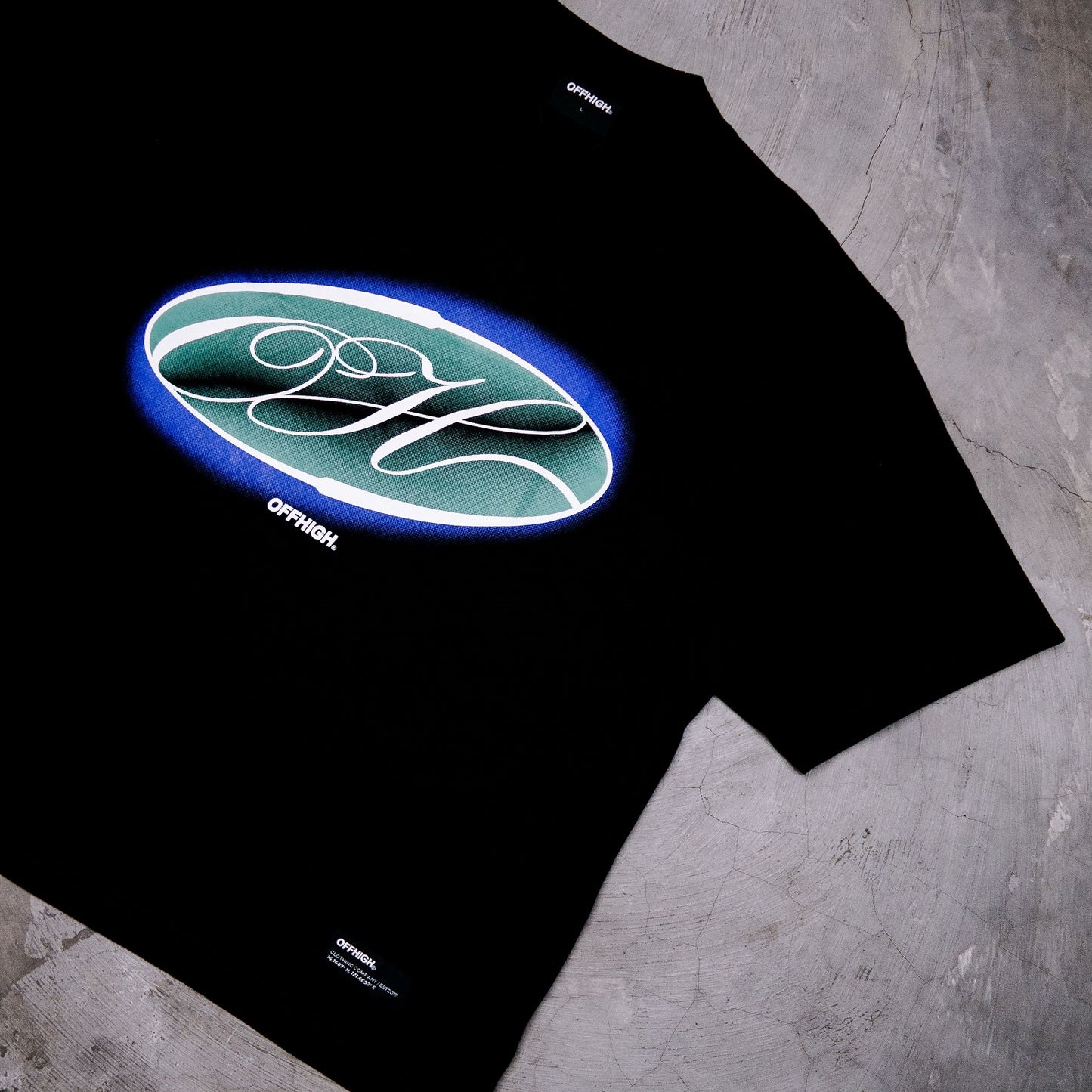 OFFHIGH PRECISION BLACK TSHIRT