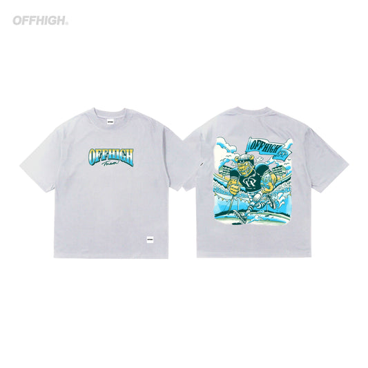 OFFHIGH PROGRESS PULSE WHITE TSHIRT