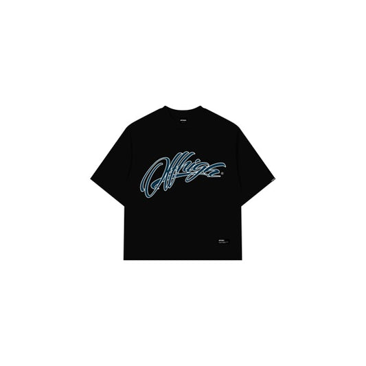 OFFHIGH SCRIPTIVE BLACK TSHIRT