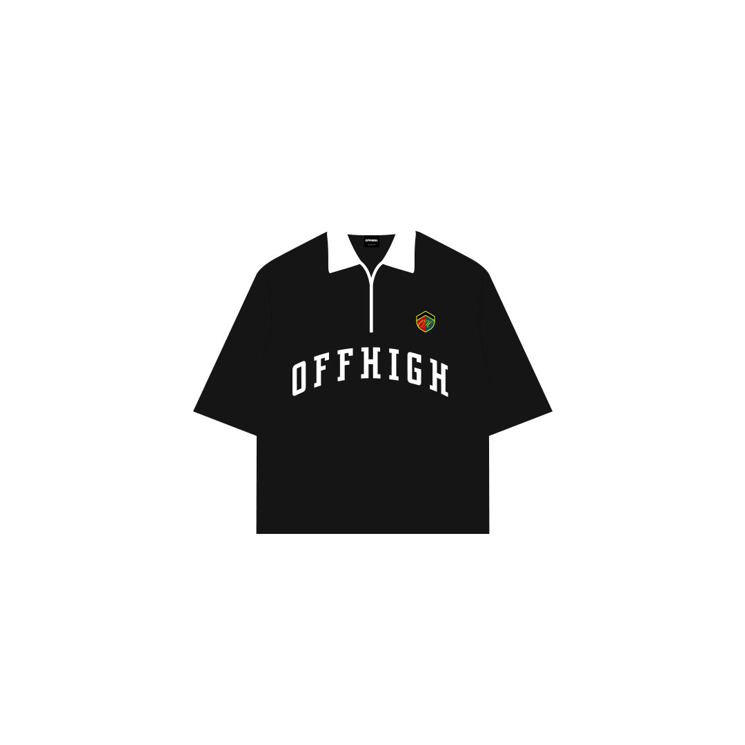 OFFHIGH PRIME BLACK POLO SHIRT