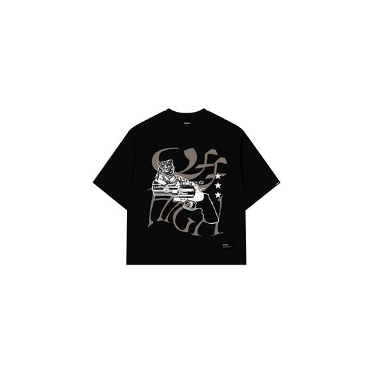 OFFHIGH RAGE BLACK TSHIRT