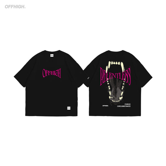 OFFHIGH RELENTLESS BLACK TSHIRT