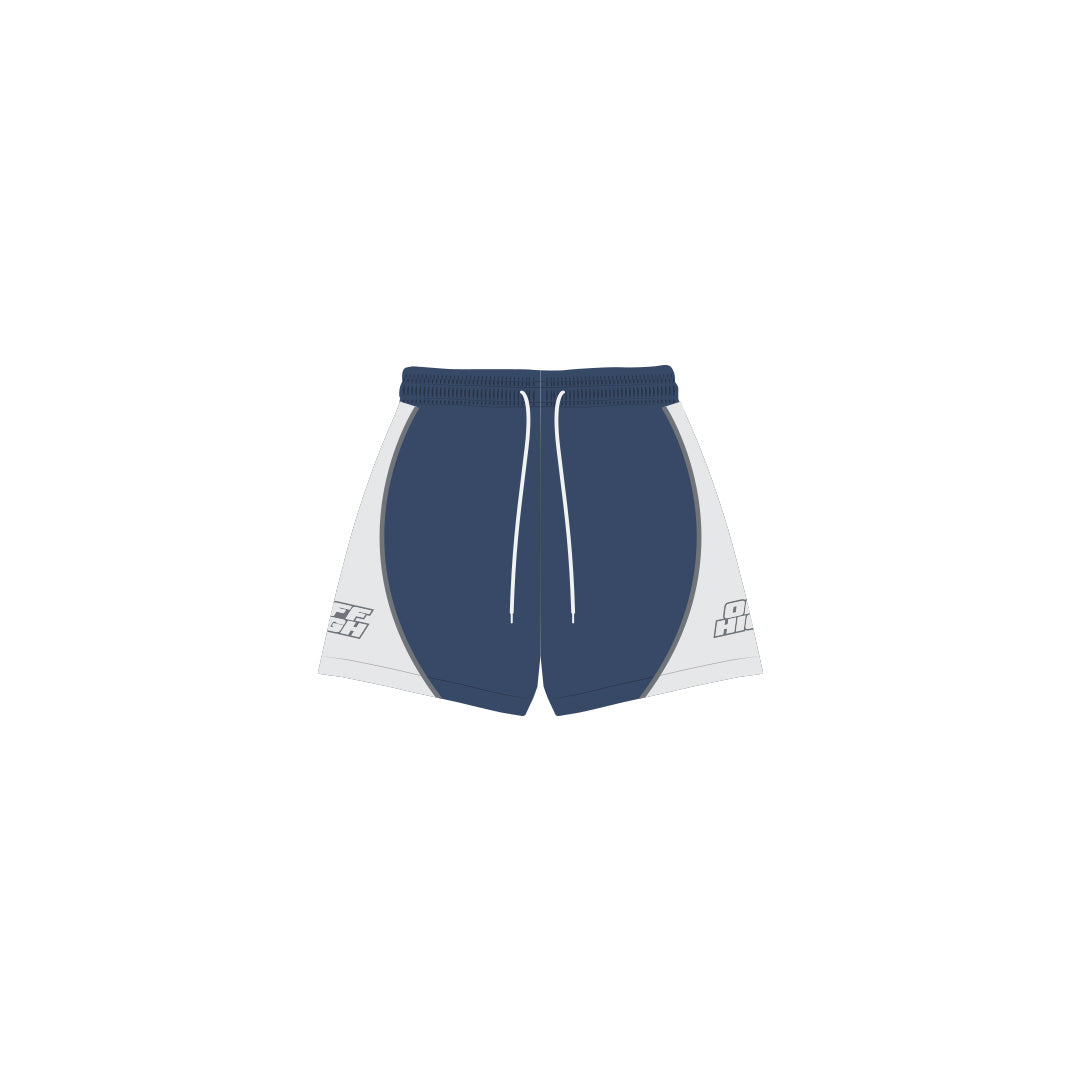 OFFHIGH ROUTINE BLUE MESH SHORT
