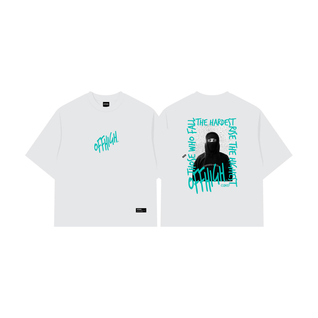 OFFHIGH RISER WHITE TSHIRT