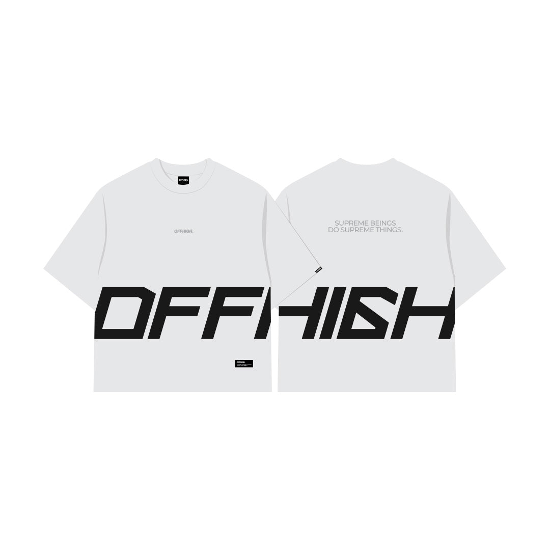 OFFHIGH SUPREMACY WHITE TSHIRT