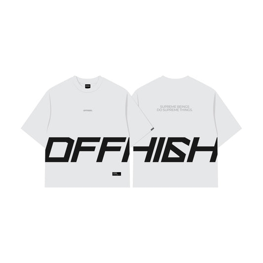 OFFHIGH SUPREMACY WHITE TSHIRT