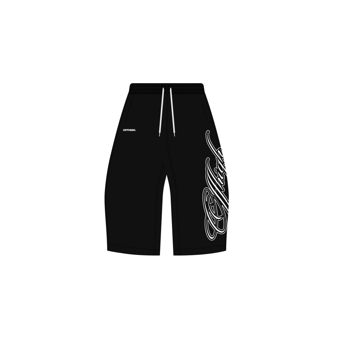 OFFHIGH SIGNED BLACK SWEAT PANTS
