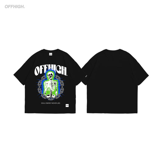 OFFHIGH SOUL ENERGY BLACK TSHIRT