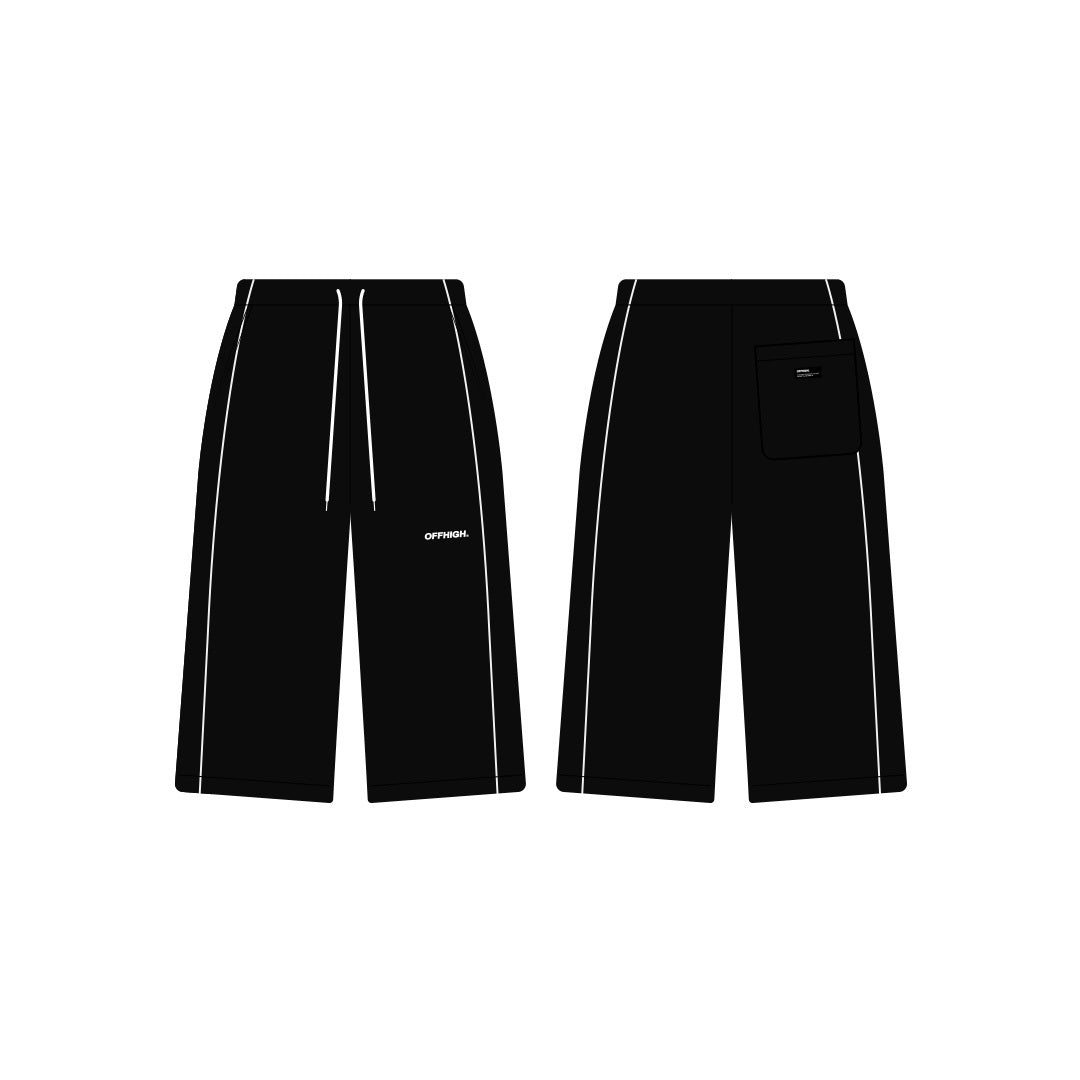 OFFHIGH ONYX BLACK SWEAT PANTS