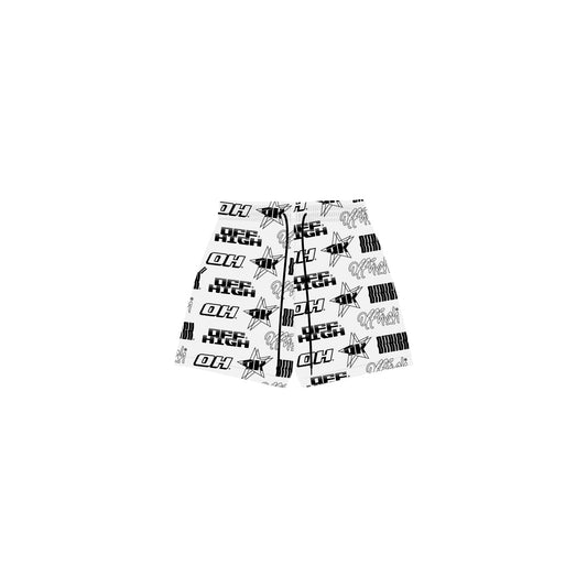 OFFHIGH PRIDE WHITE MESH SHORT