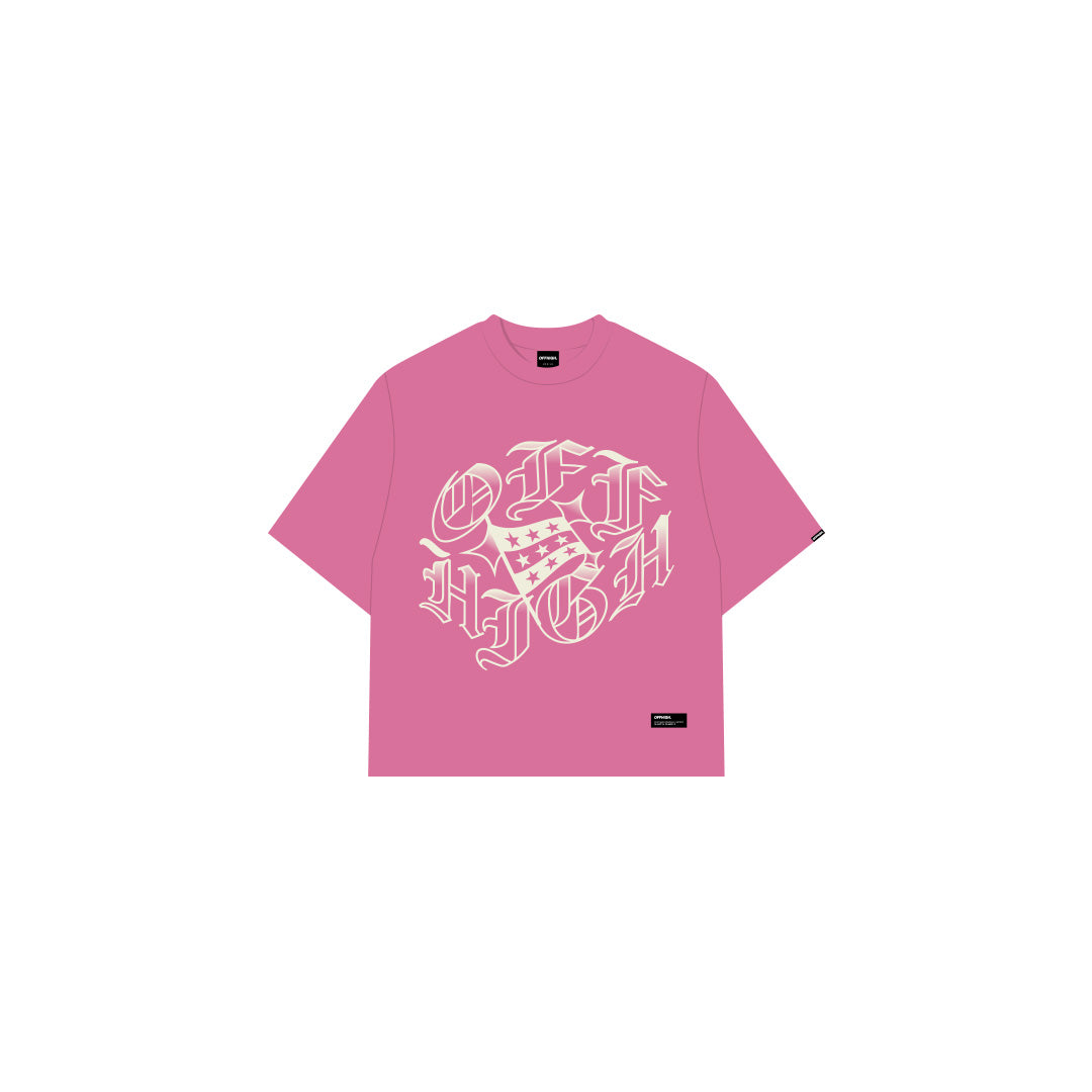 OFFHIGH DELIGHT PINK TSHIRT