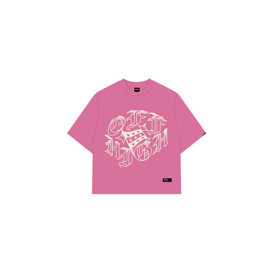 OFFHIGH DELIGHT PINK TSHIRT