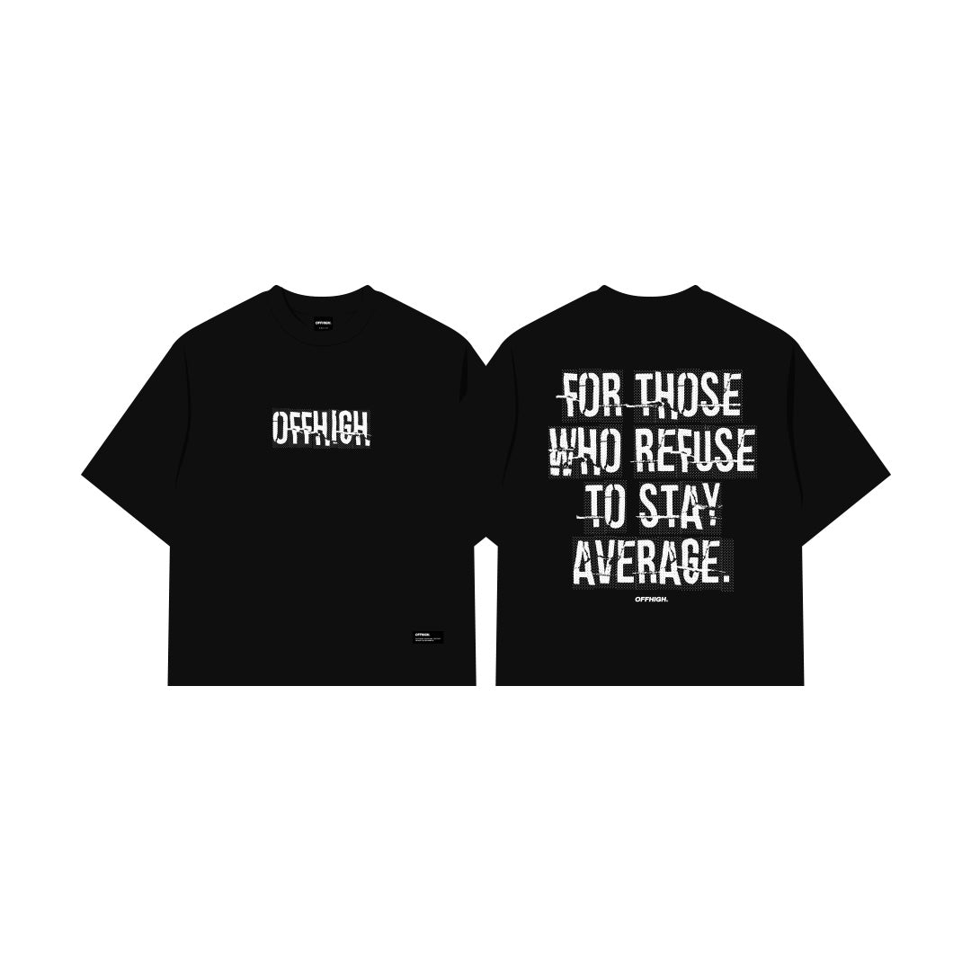 OFFHIGH DECLINE BLACK TSHIRT