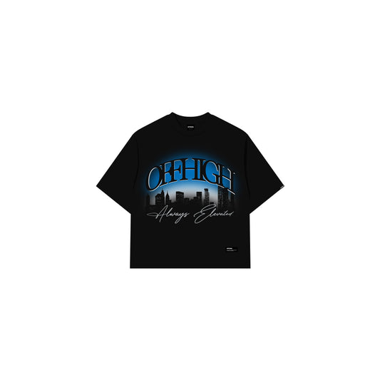 OFFHIGH ELEVATED BLACK TSHIRT