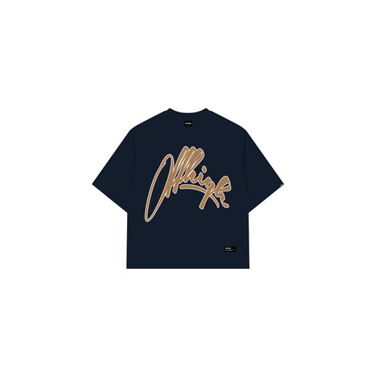 OFFHIGH ETERNAL NAVY BLUE TSHIRT