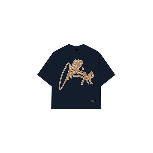 OFFHIGH ETERNAL NAVY BLUE TSHIRT