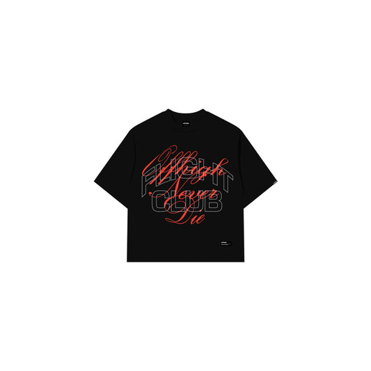 OFFHIGH FLIGHT CLUB BLACK TSHIRT