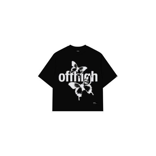 OFFHIGH FLY HIGH BLACK TSHIRT