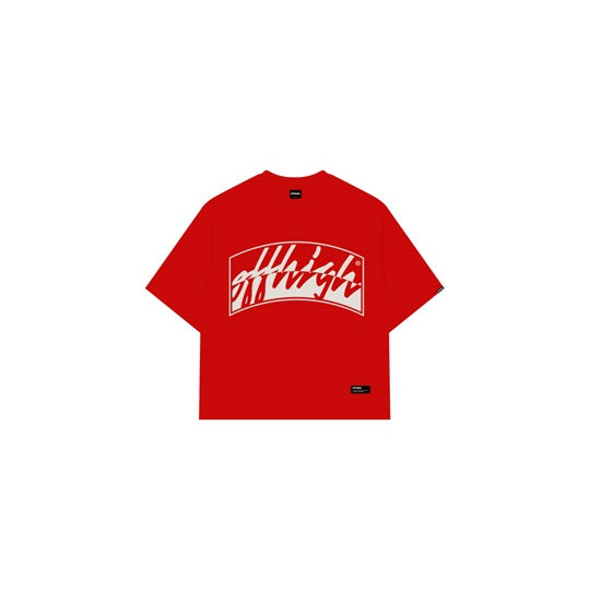 OFFHIGH OVERGROUND RED TSHIRT