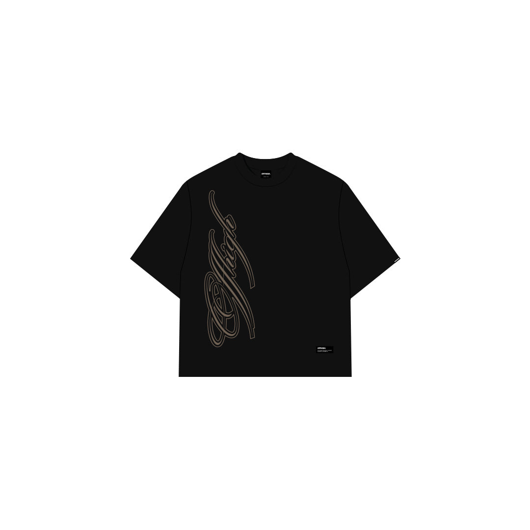 OFFHIGH SIGNED BLACK TSHIRT
