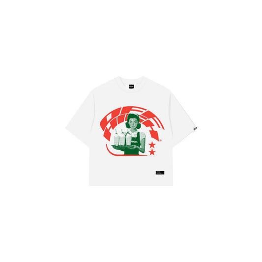 OFFHIGH SERVED WHITE TSHIRT