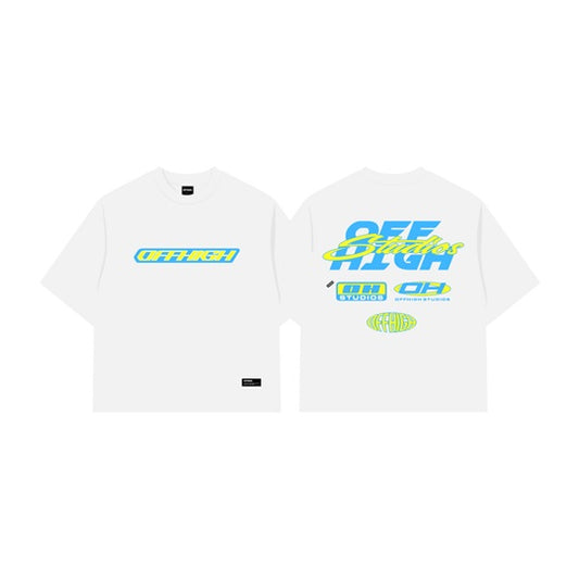 OFFHIGH STUDIOS WHITE TSHIRT