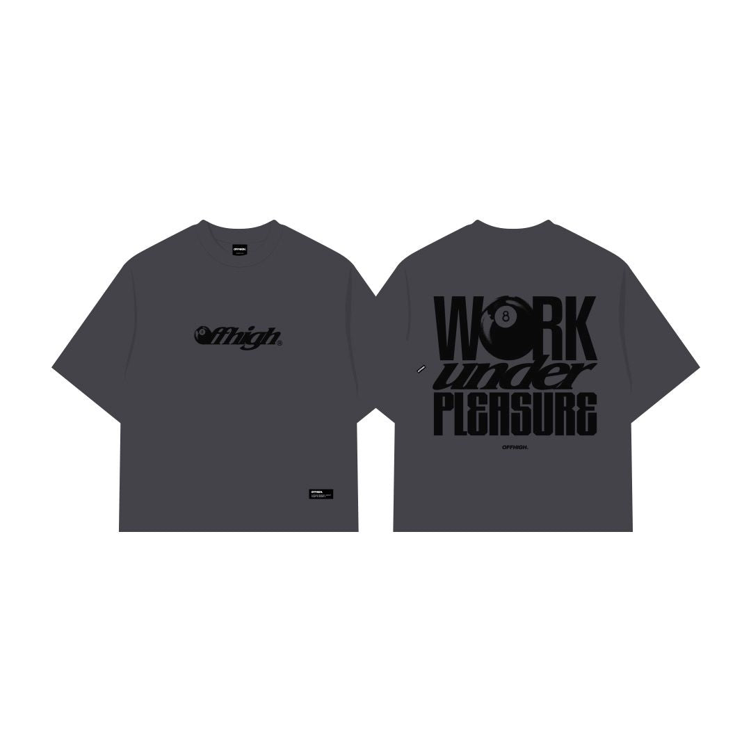 OFFHIGH W8RKING GRAY TSHIRT