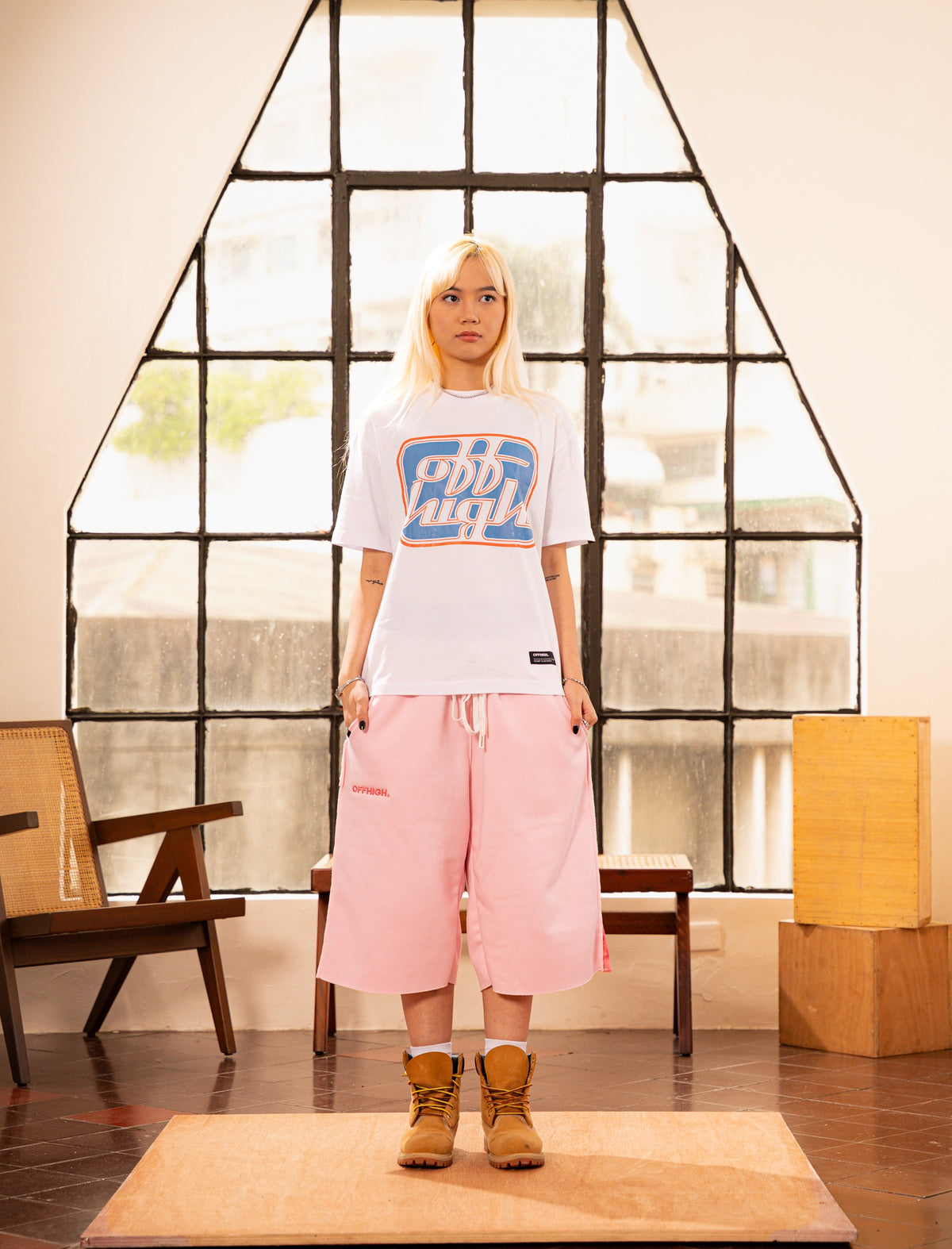 OFFHIGH SURPASS WHITE TSHIRT
